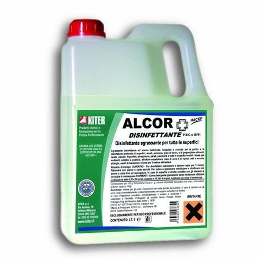 [230052] ALCOR DESINFECTANT Bidon de 3L