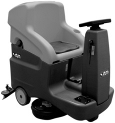 AUTOLAVEUSE AUTOPORTEE KRON PICO 66 (chargeur+brosse+chimie+gyrophare)