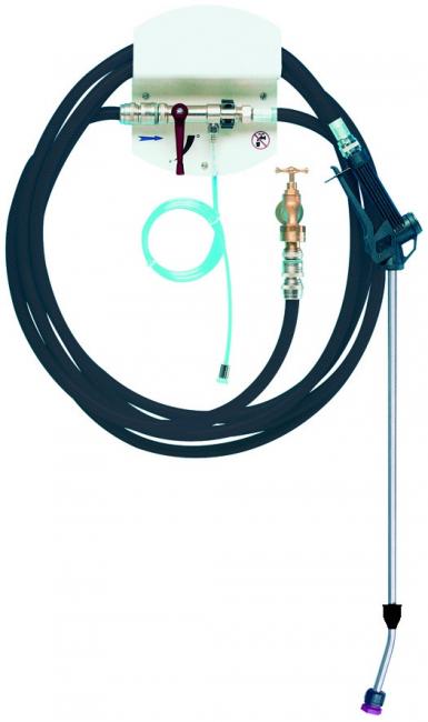 CENTRALE DE PULVERISATION LAVAGE VEHICULE 1 PRODUIT