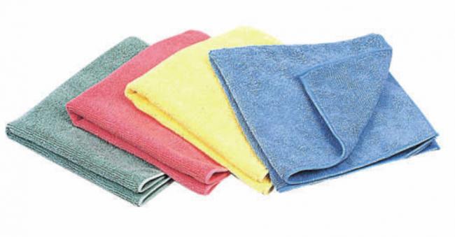 TISSU MICROFIBRE SOFT ECO 38X38 ROUGE - prix à l'unité