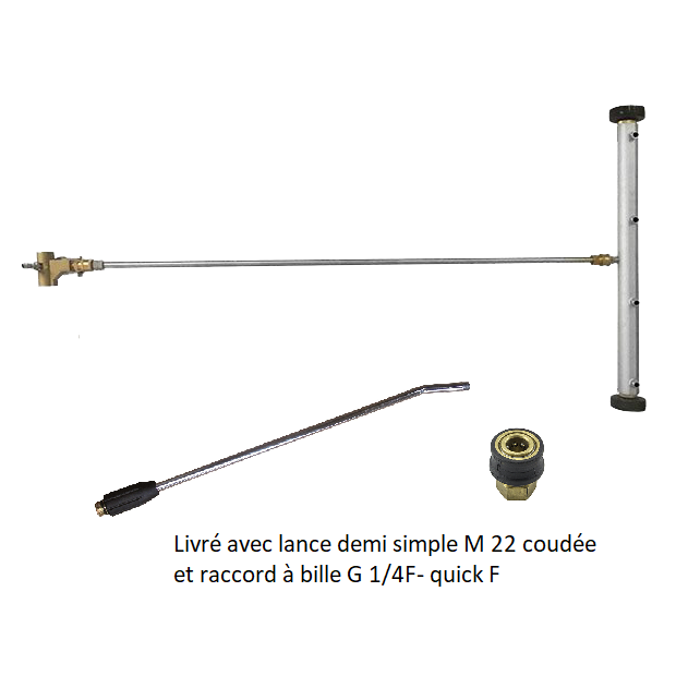 LANCE LAVAGE CHASSIS (gicleurs 05,rallonge) NHP 7870/7970/8870