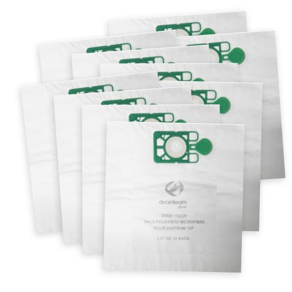 SACS MICROFIBRE POUR DUSTEAM 12P (PAR 12)