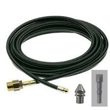 KIT FLEXIBLE HP CANALISA type KW M 20 m NHP ANNOVI PRO (gicleur fixe)