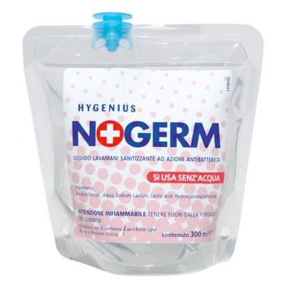 LOTION NOGERM HYDROALCOOLIQUE SPRAY HYGIENUS CARTON DE 6