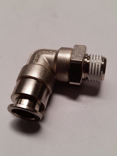 [20410] COUDE ORIENTABLE M1/4" CONIQUE - TUBE 8/10