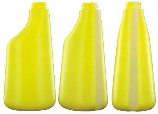 [440117J] RESERVOIR PE 600ml POUR PULVERISATEUR JAUNE
