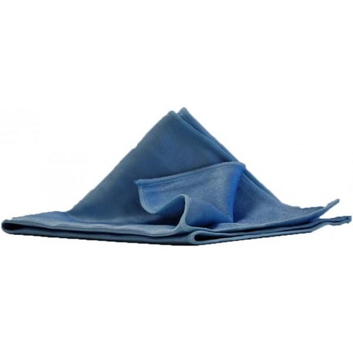 [450111] LAVETTE MICROFIBRE VITRE bleu 220 gr- Lot de 5