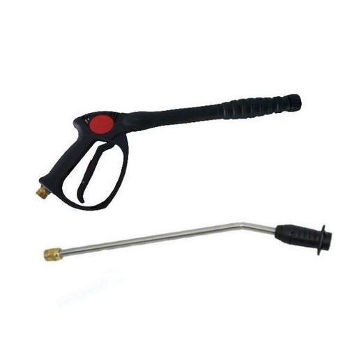 [176336] POIGNEE PISTOLET AVEC LANCE DEMI SIMPLE 50 cm INOXMULTIREG NHP 614