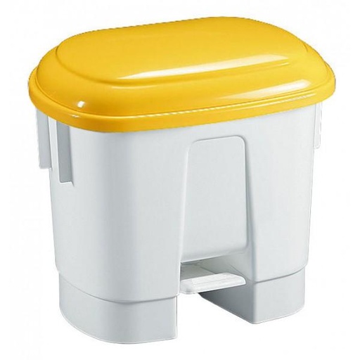 [310319] POUBELLE SIRIUS 30L COUVERCLE JAUNE