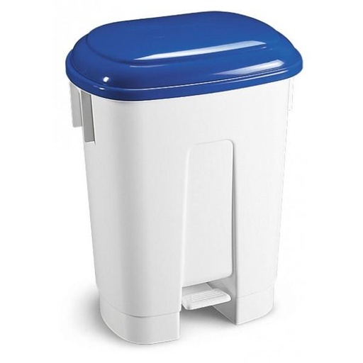 [310323] POUBELLE SIRIUS 60L COUVERCLE BLEU