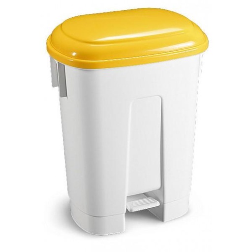 [310324] POUBELLE SIRIUS 60L COUVERCLE JAUNE