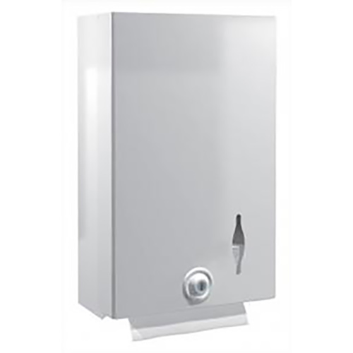 [320209] DISTRIBUTEUR ESSUIE MAINS PLIE EPOXY BLANC
