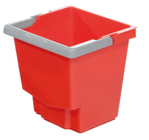 [411126] SEAU 15L ROUGE POUR CHARIOT IDEATOP