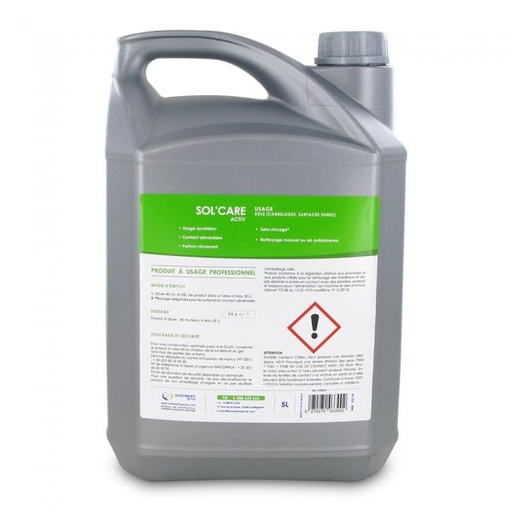 [270033] SOL'CARE ACTIV 5L CITRON/CITRON VERT