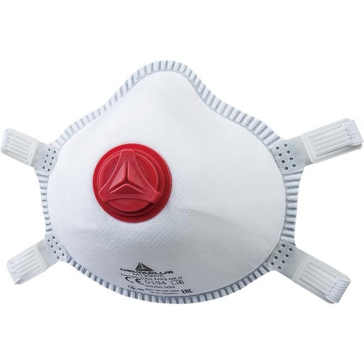 [460302] M1300V DEMI-MASQUE JETABLE AVEC VALVE (a l'unitE/boîte de 5)