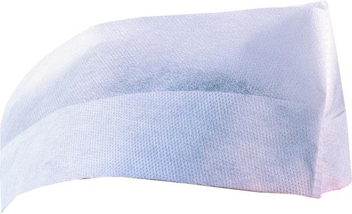 [460314] CALOT PAPIER BLANC - TU - Boite de 100