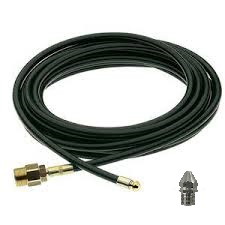 [176115-KIT] KIT FLEXIBLE HP CANALISA M 22 M 20 m NHP ANNOVI PRO (gicleur fixe)