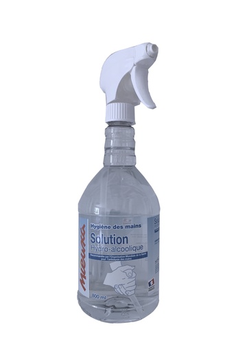 [250038] LOTION  HYDROALCOOLIQUE POUR LES MAINS MIEUXA 800ml (carton de 12)