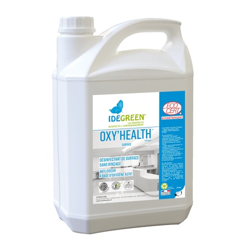 [270068] DESINFECTANT DE SURFACES OXY'HEALTH ECOCERT BIDON 5L